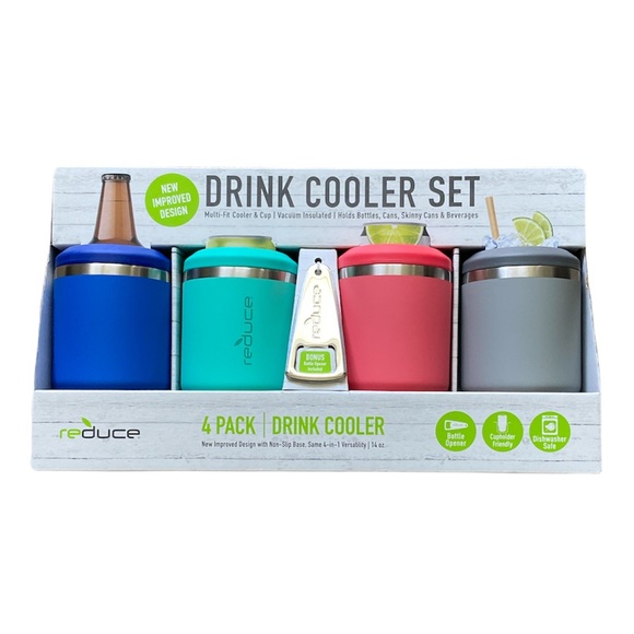 Reduce Other - Reduce 4-in-1 Drink Cooler 4 Pack Set NWT